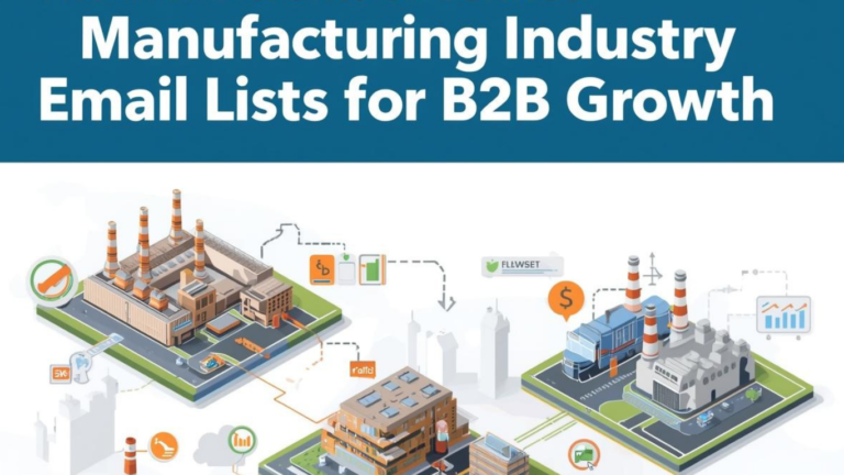 Manufacturing Industry Email List